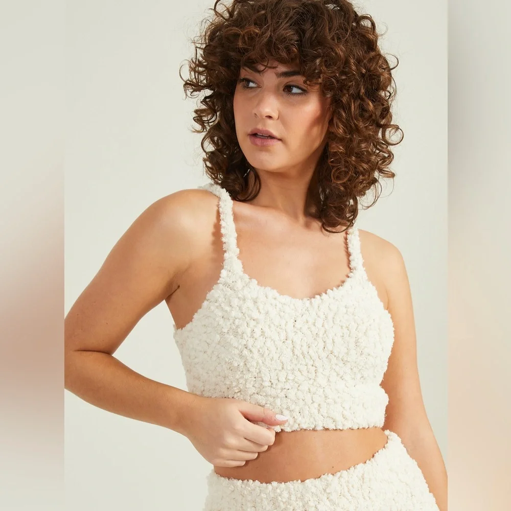 NWT Set -Altar’d State Wonderland Cropped Tank & Lounge Shorts Tank -S Shorts -M - Picture 3 of 7